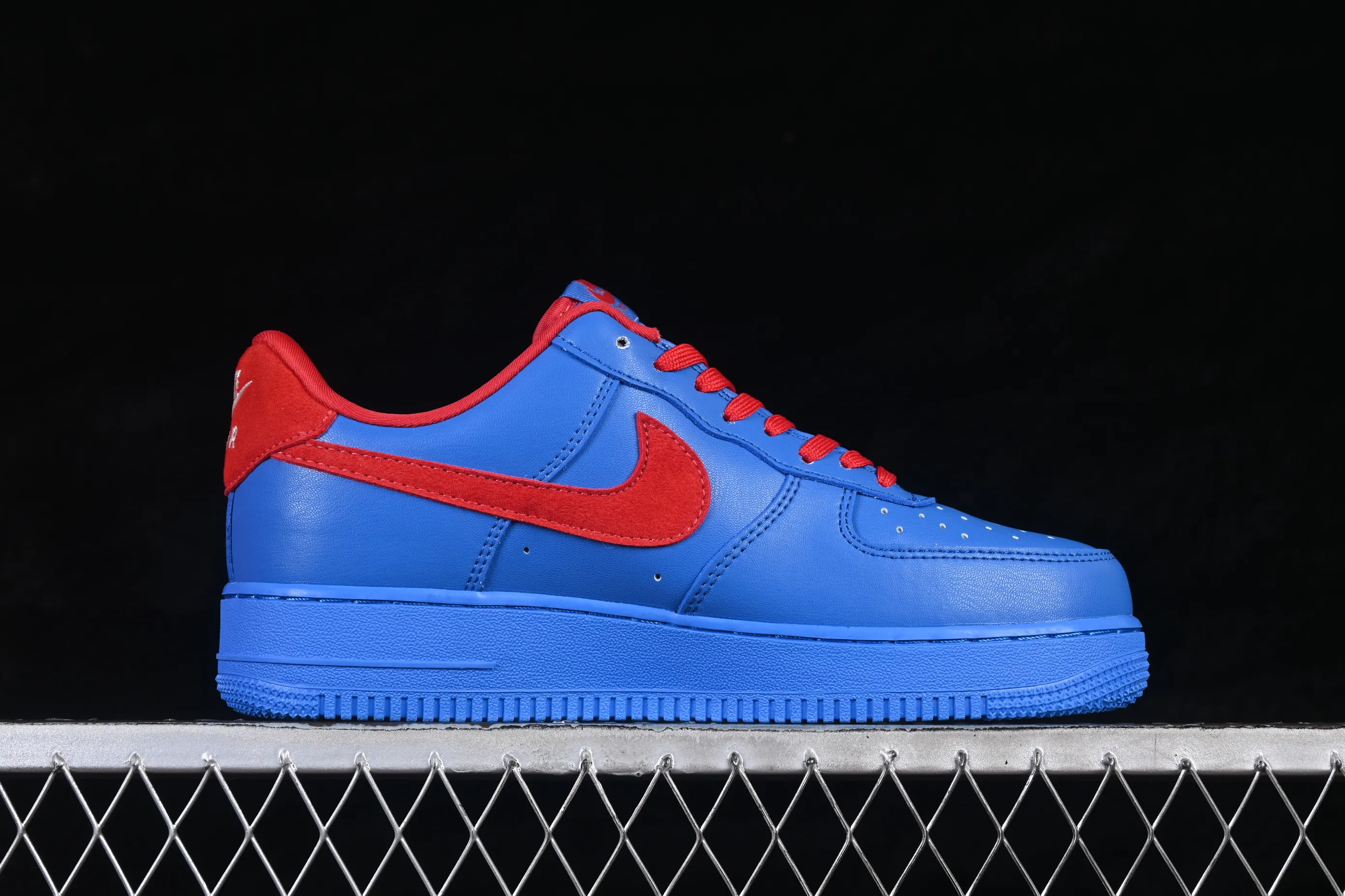 All categories Nk Air Force 1 Air Force series Nk Air Force 1 Low Air Force low top Nike Air Force 1'07 Low Year of the Horse joint blue sea flame red Air Force 1 low top casual sneakers DF0188-128